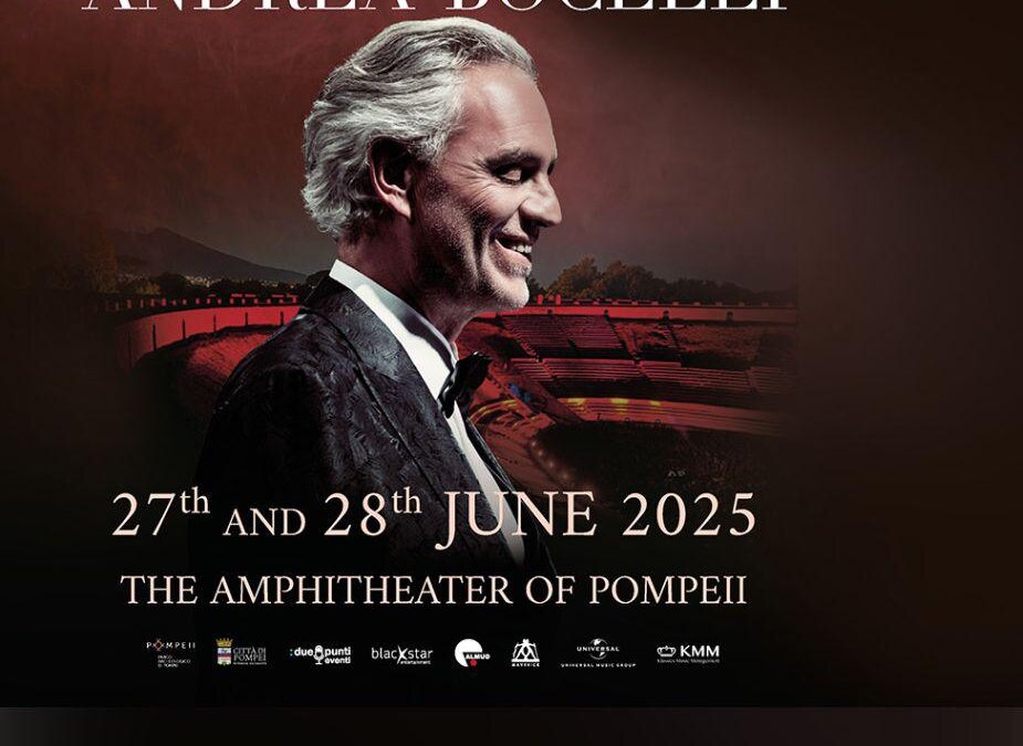 BGD ANDREA BOCELLİ KONSERİ/CAPRİ ADASI/NAPOLİ/POMPEİİ GEZİSİNDE!